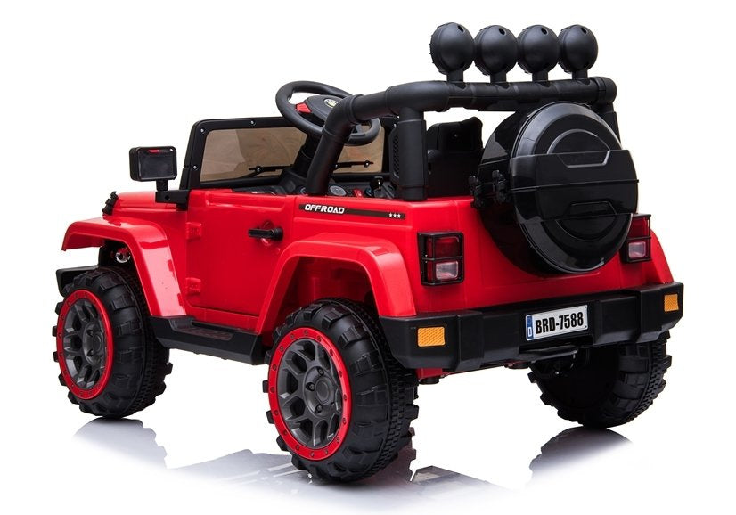 BRD-7588 Red - Electric Ride On Car – view 4
