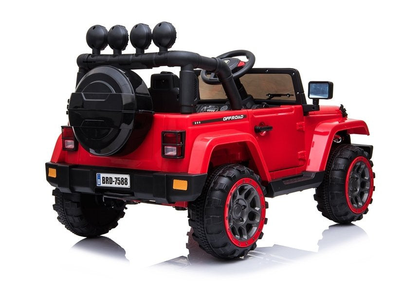 BRD-7588 Red - Electric Ride On Car – view 6