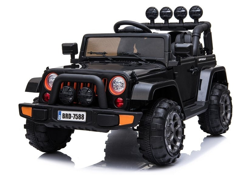 BRD-7588 Black - Electric Ride On Car – view 3
