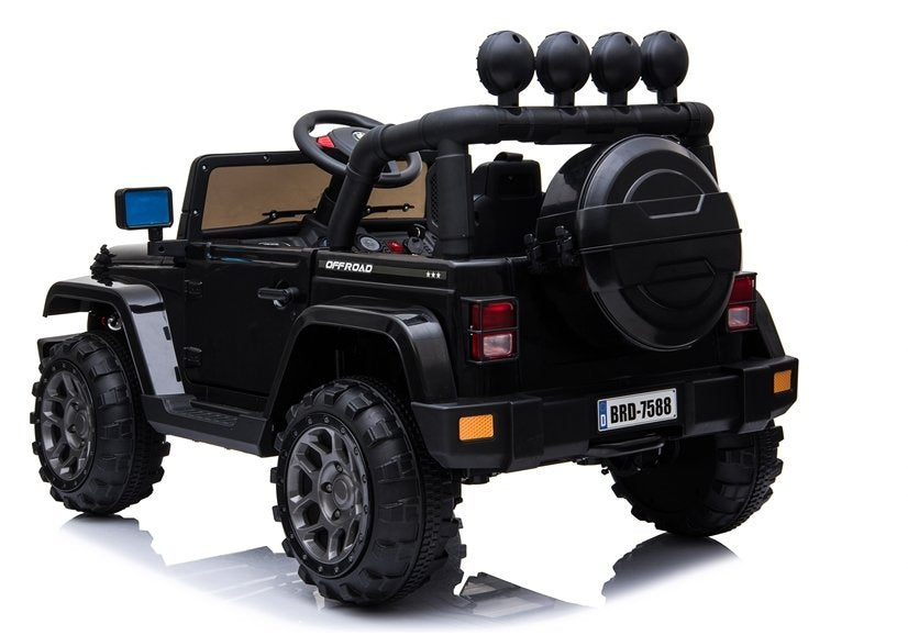 BRD-7588 Black - Electric Ride On Car – view 4
