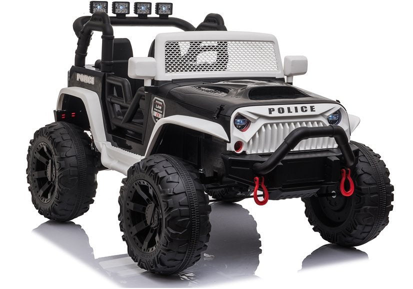 JC666 Police Black - Electric Ride On Car – Electric Ride-On
