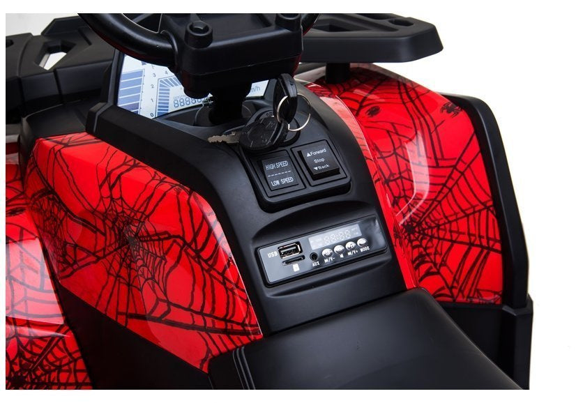 Electric Ride On Quad XMX607 Red Painted Spider – view 11