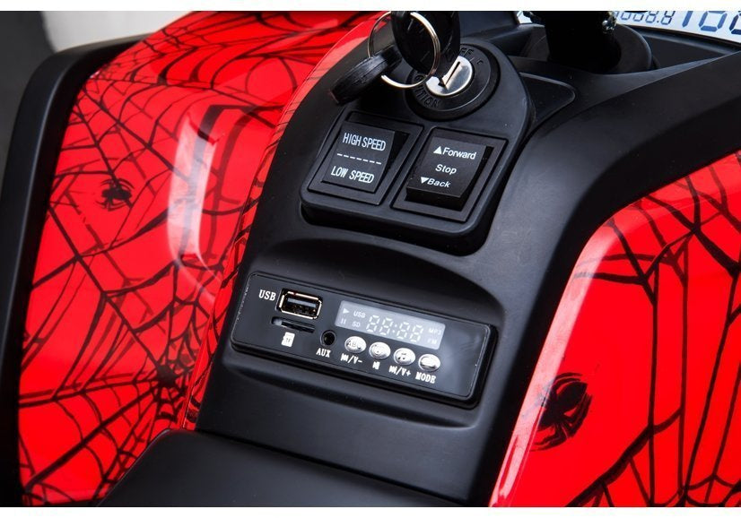 Electric Ride On Quad XMX607 Red Painted Spider – view 7