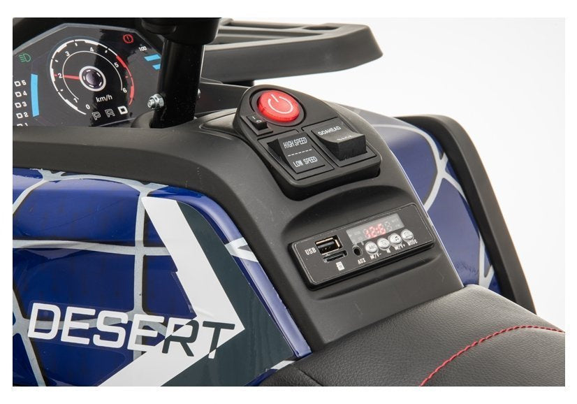 Electric Ride On Quad XMX607 Blue Painted Spider – view 9