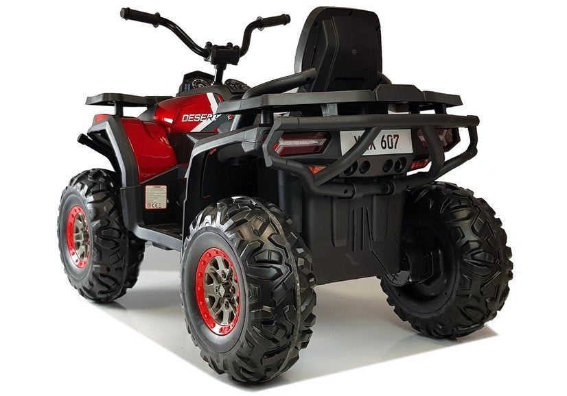Electric Quad XMX607 Red Painted – view 3
