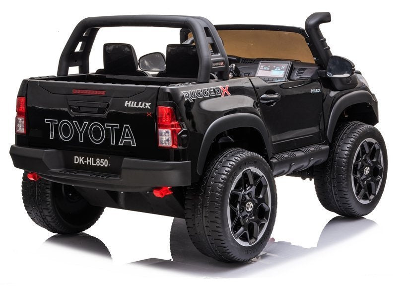 Electric Ride On Car Toyota Hilux Black Painted – view 7
