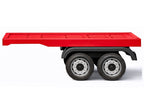 HL358 Mercedes Scania Actros red vehicle semi-trailer – view 3