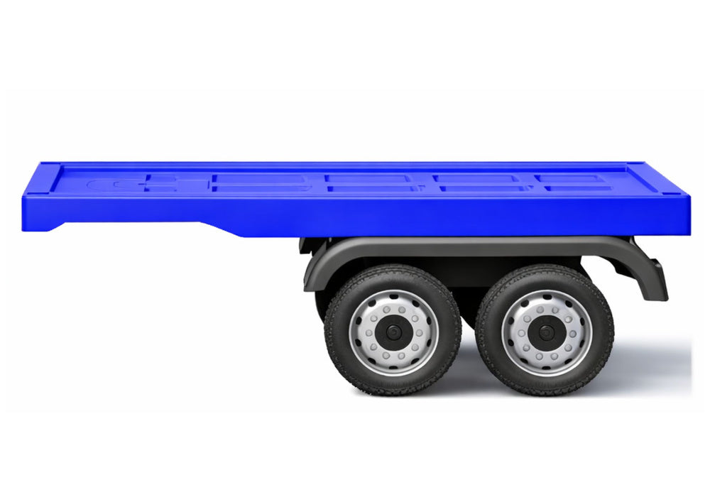 HL358 Mercedes Scania Actros blue vehicle semi-trailer – view 2