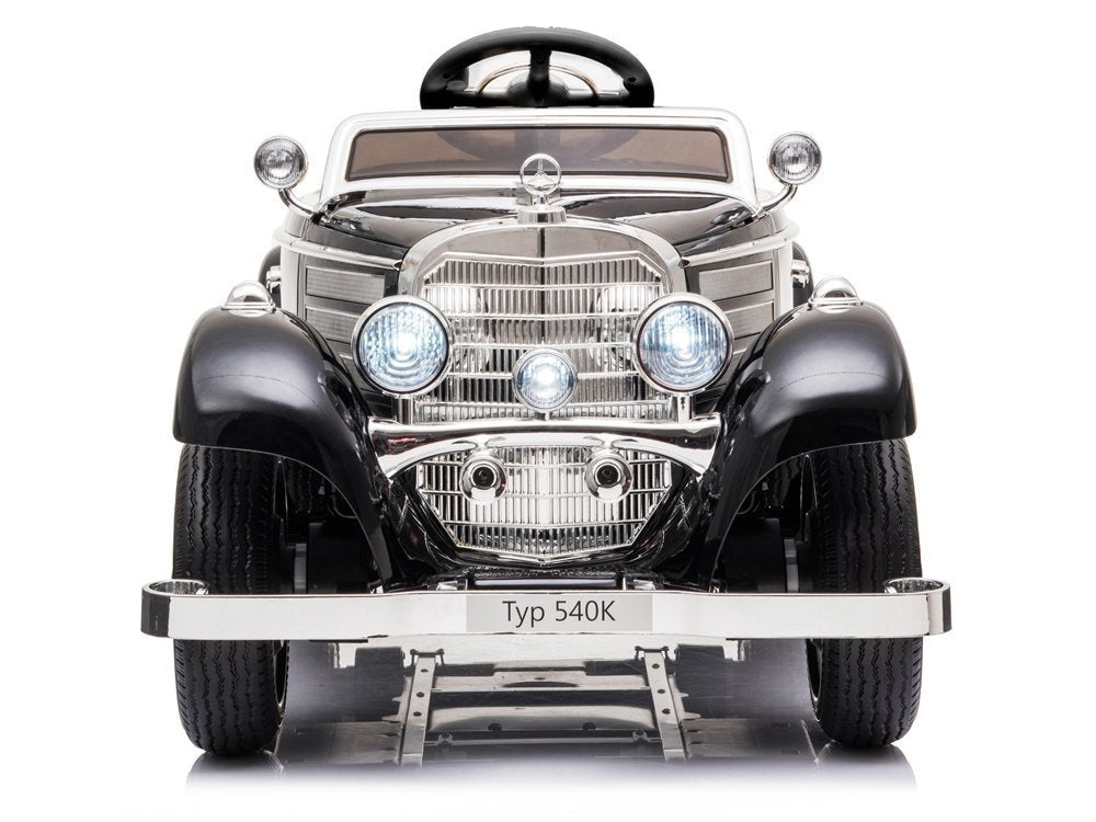 Electric Ride On Car Mercedes 540K Black – view 3