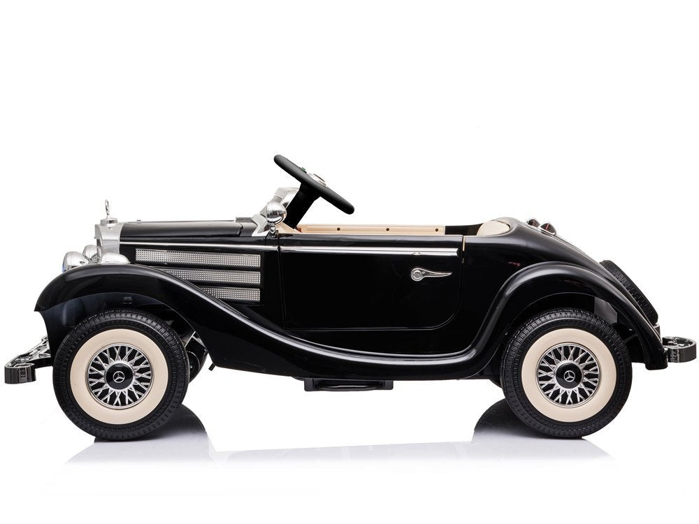 Electric Ride On Car Mercedes 540K Black – view 4