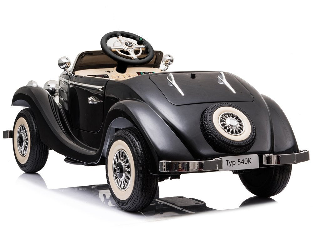 Electric Ride On Car Mercedes 540K Black – view 5