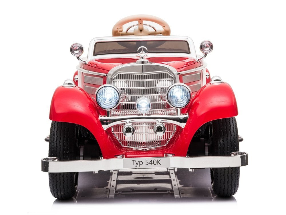 Electric Ride On Car Mercedes 540K Red – view 2