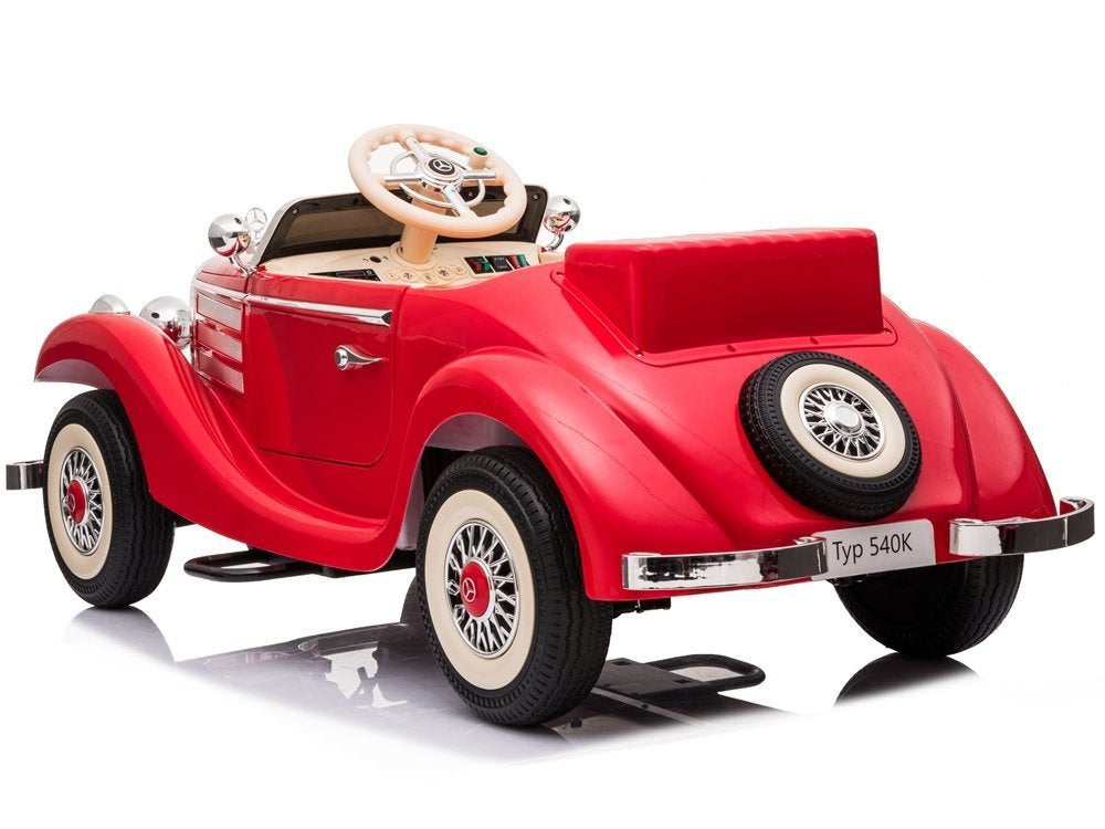 Electric Ride On Car Mercedes 540K Red – view 5