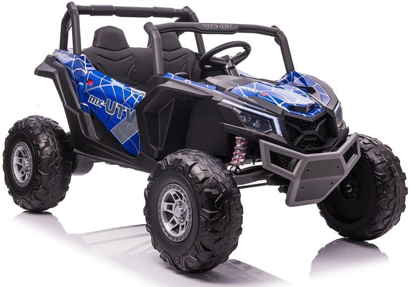 Quad Buggy UTV-MX Blue Spider Painted – Electric Ride-On