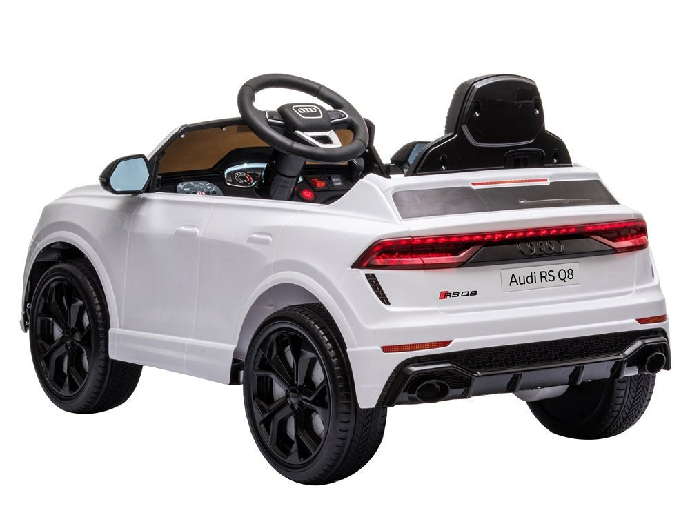 Electric Ride On Audi RS Q8 White – view 3