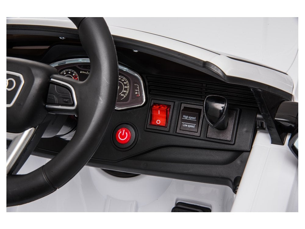 Electric Ride On Audi RS Q8 White – view 6