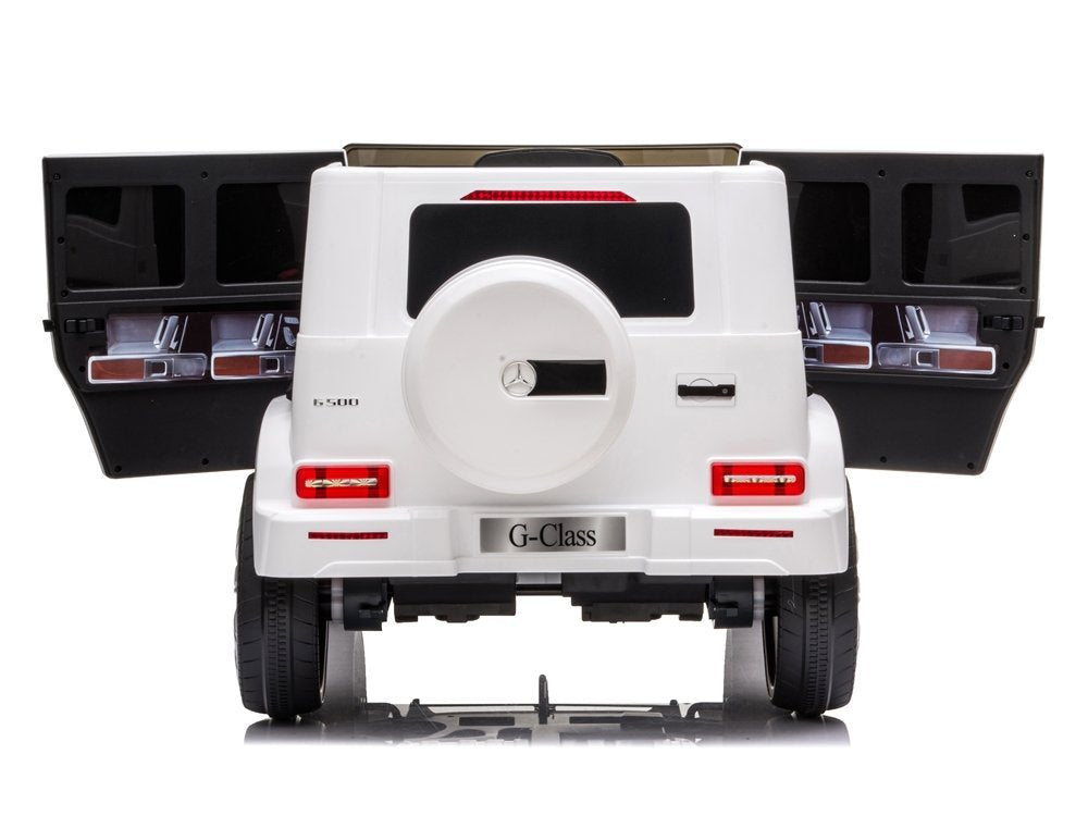 Electric Ride-On Car Mercedes G500 White – view 8
