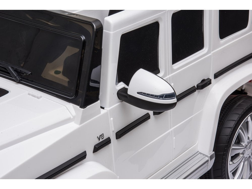 Electric Ride-On Car Mercedes G500 White – view 10