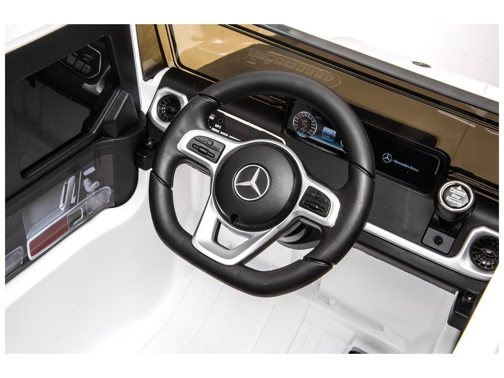 Electric Ride-On Car Mercedes G500 White – view 11