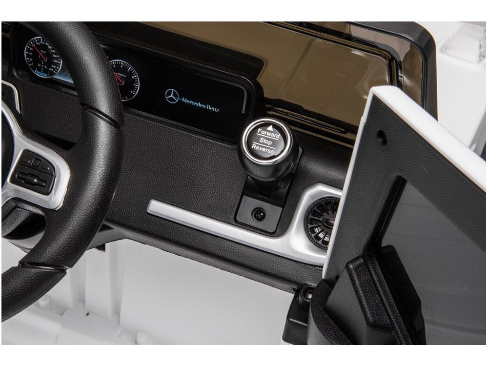 Electric Ride-On Car Mercedes G500 White – view 12