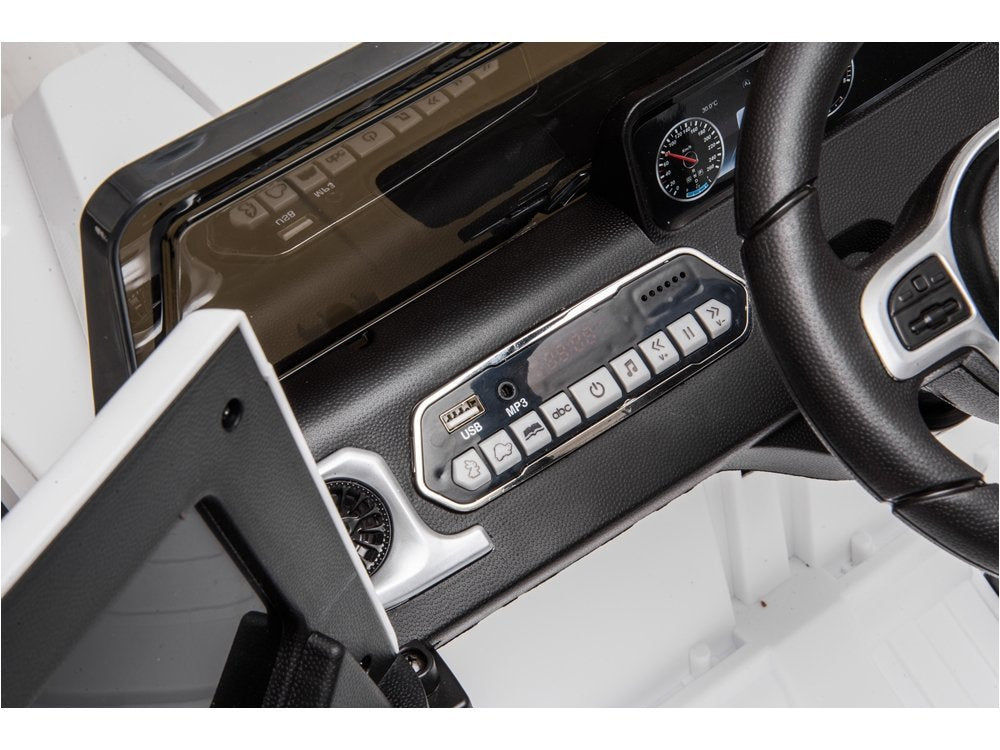Electric Ride-On Car Mercedes G500 White – view 13