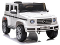 Electric Ride-On Car Mercedes G500 White – Electric Ride-On