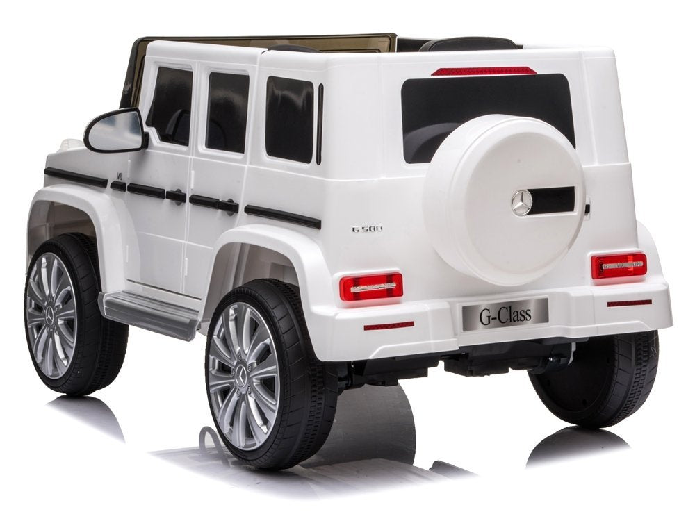 Electric Ride-On Car Mercedes G500 White – view 3