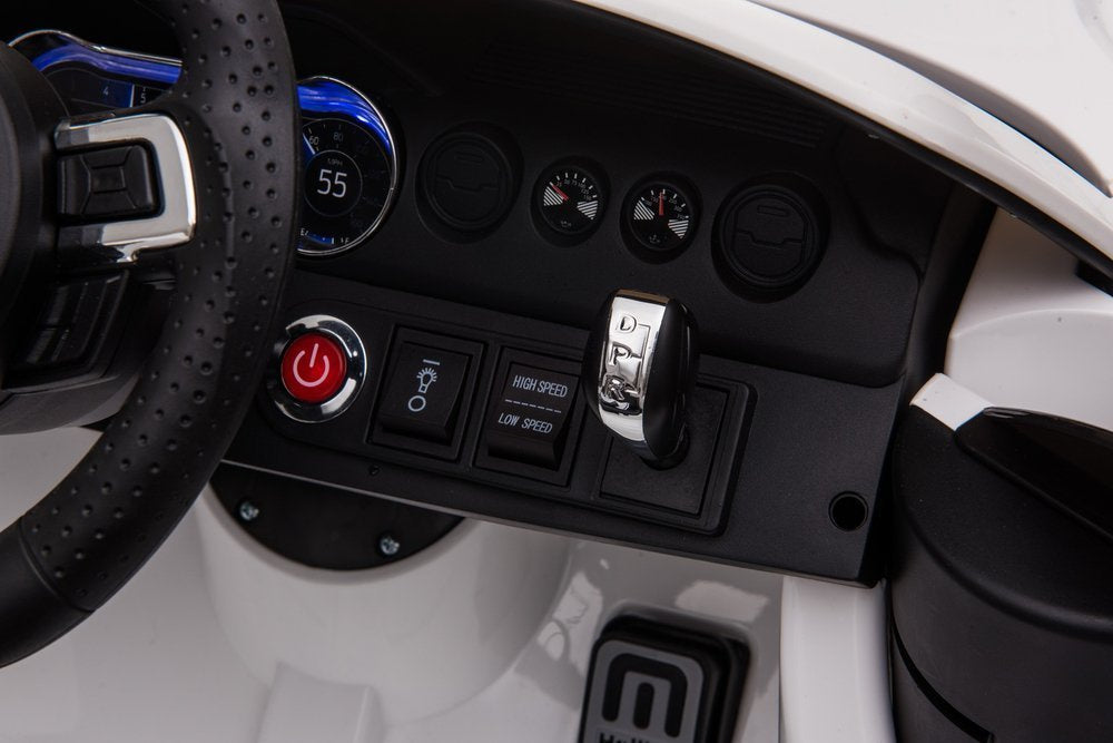 Battery-powered car Ford Mustang GT Drift SX2038 White – view 11