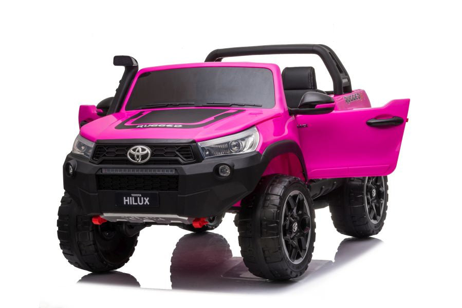 Electric Ride On Toyota Hilux DK-HL850 Pink – view 11