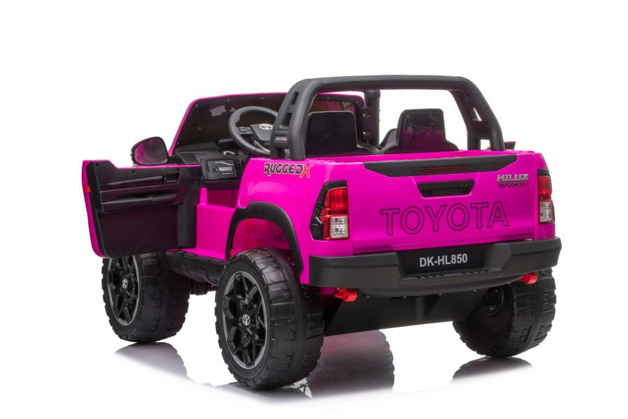 Electric Ride On Toyota Hilux DK-HL850 Pink – view 12