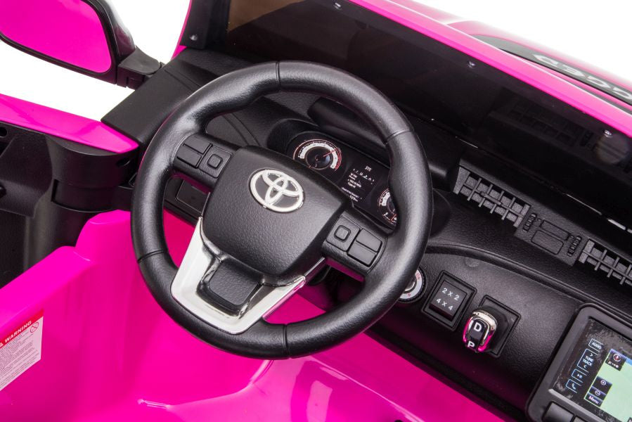 Electric Ride On Toyota Hilux DK-HL850 Pink – view 16