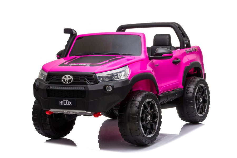 Electric Ride On Toyota Hilux DK-HL850 Pink – view 4