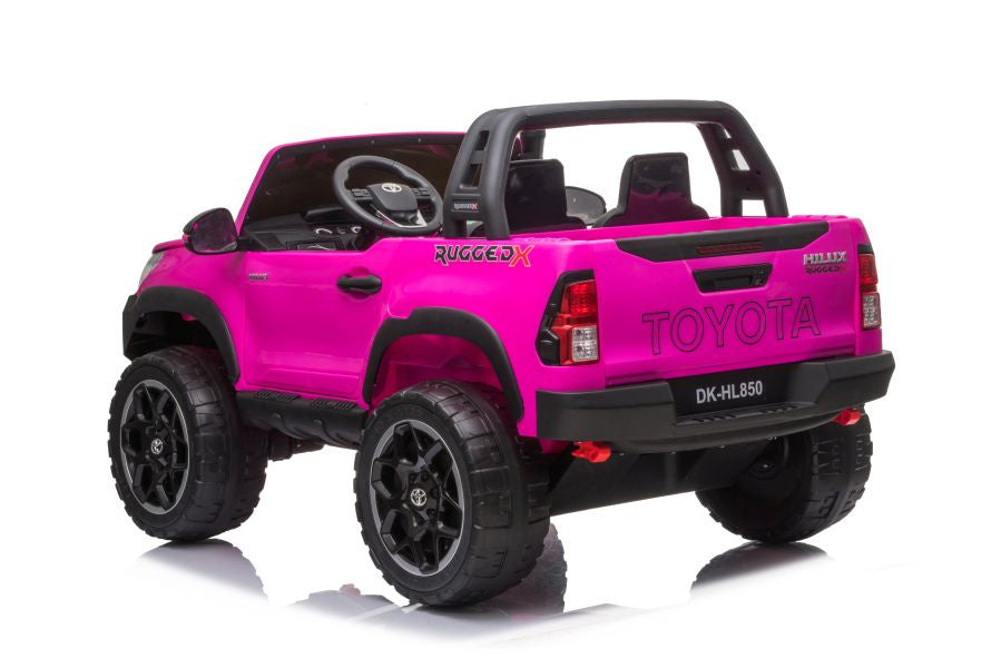 Electric Ride On Toyota Hilux DK-HL850 Pink – view 6