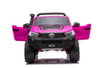 Electric Ride On Toyota Hilux DK-HL850 Pink – view 8