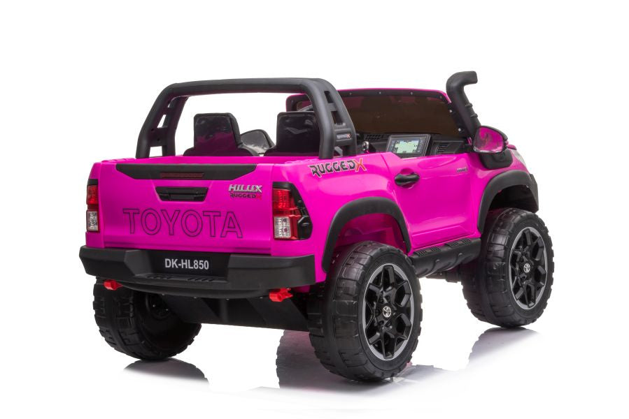 Electric Ride On Toyota Hilux DK-HL850 Pink – view 10