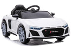 Electric Ride On Car Audi R8 Lift A300 White – Electric Ride-On