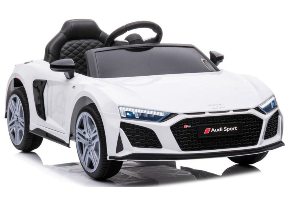 Electric Ride On Car Audi R8 Lift A300 White – Electric Ride-On