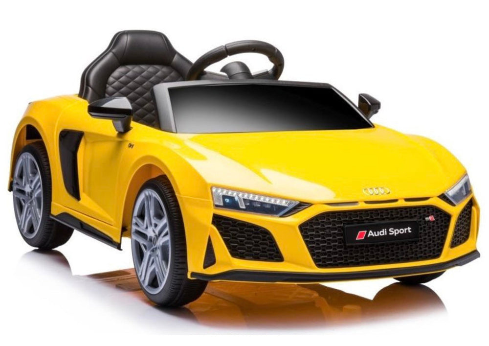 Electric Ride On Car Audi R8 Lift A300 Yellow – Electric Ride-On