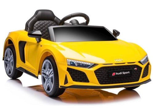 Electric Ride On Car Audi R8 Lift A300 Yellow – Electric Ride-On