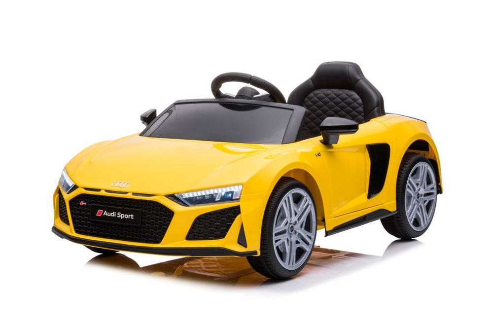 Electric Ride On Car Audi R8 Lift A300 Yellow – view 2