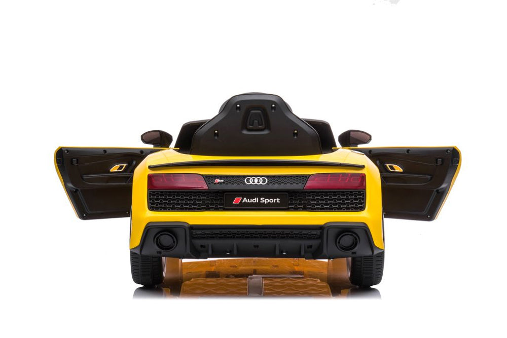 Electric Ride On Car Audi R8 Lift A300 Yellow – view 7