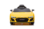 Electric Ride On Car Audi R8 Lift A300 Yellow – view 8