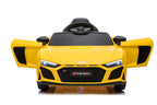 Electric Ride On Car Audi R8 Lift A300 Yellow – view 10
