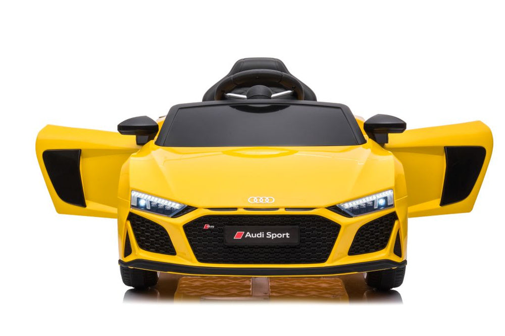 Electric Ride On Car Audi R8 Lift A300 Yellow – view 10