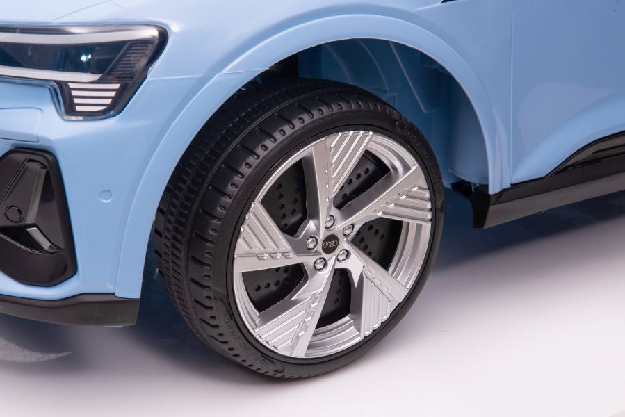 Electric Ride On Car Audi E- Tron QLS-6688 Blue – view 10