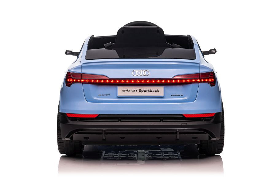 Electric Ride On Car Audi E- Tron QLS-6688 Blue – view 4