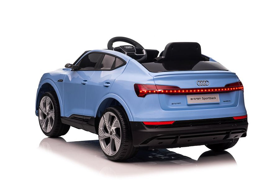 Electric Ride On Car Audi E- Tron QLS-6688 Blue – view 5