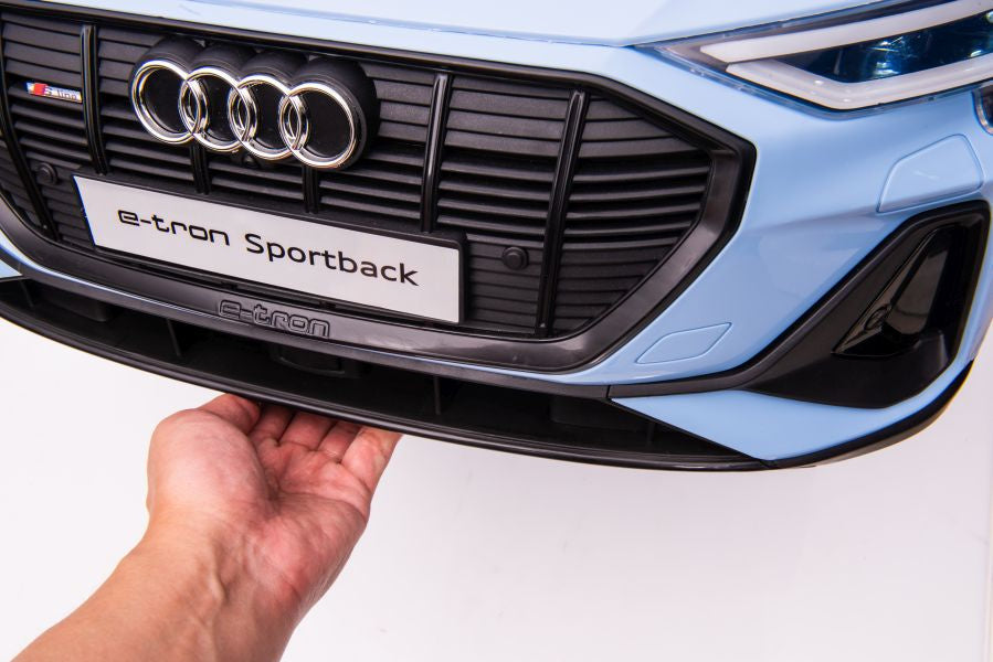 Electric Ride On Car Audi E- Tron QLS-6688 Blue – view 9