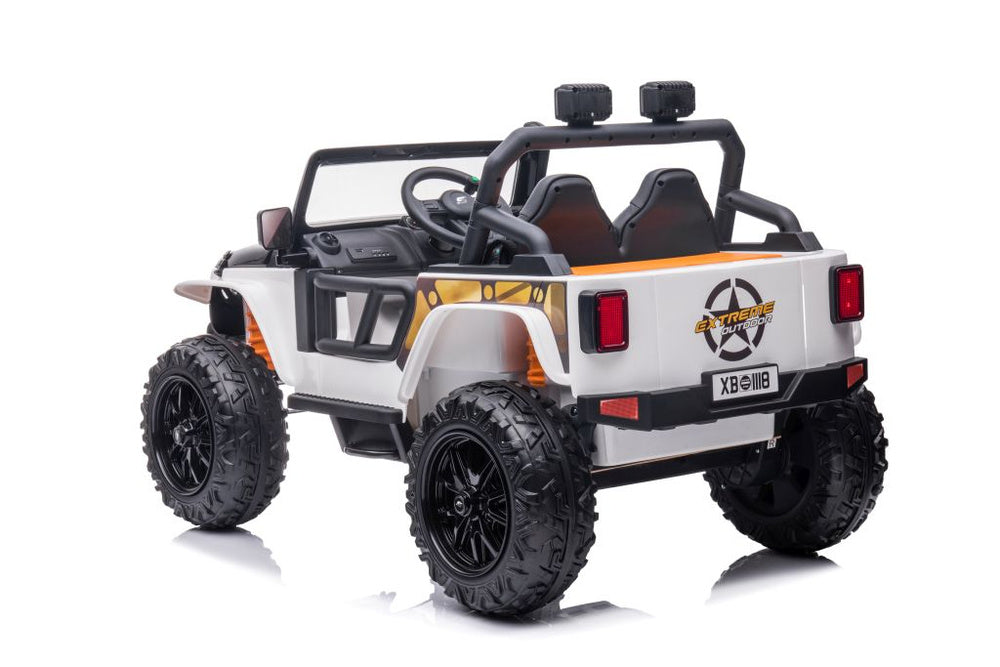 Electric Ride On Car XB-1118 White – view 11