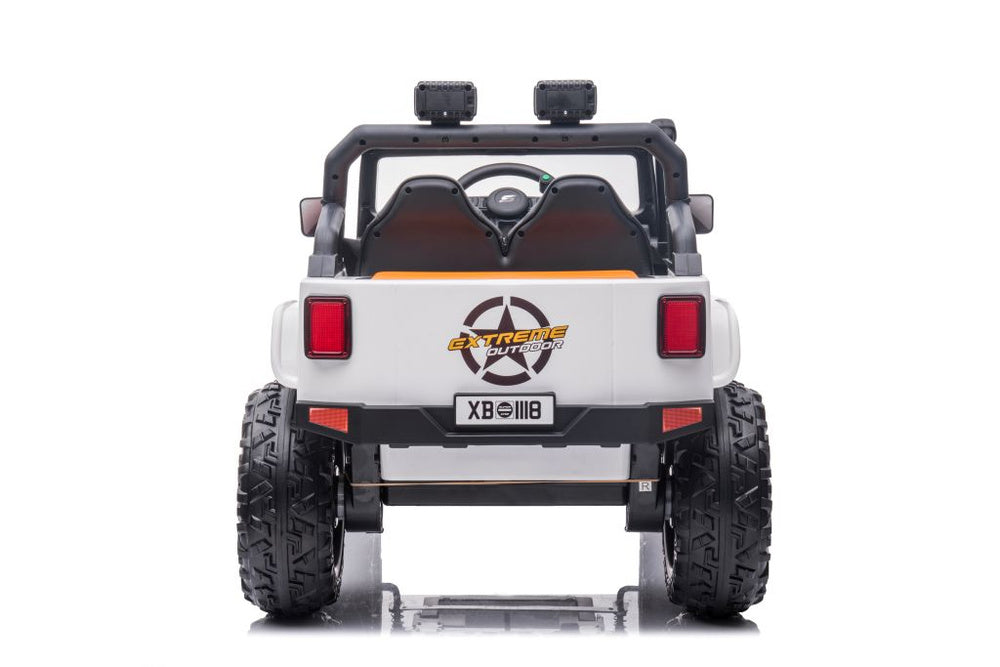 Electric Ride On Car XB-1118 White – view 9